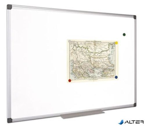 Fehértábla, mágneses, 90x180 cm, alumínium keret, VICTORIA