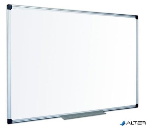 Fehértábla, zománcozott, mágneses, matt, 100x200 cm, alumínium keret VICTORIA VISUAL