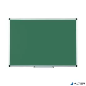   Krétás tábla, zöld felület, nem mágneses, 120x240 cm, alumínium keret