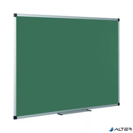 Krétás tábla, zöld felület, nem mágneses, 120x240 cm, alumínium keret
