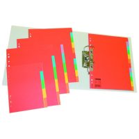 Elválasztólapok, elválasztócsíkok, regiszterek