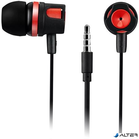 Canyon CEP3G Comfortable earphones headset Black/Red