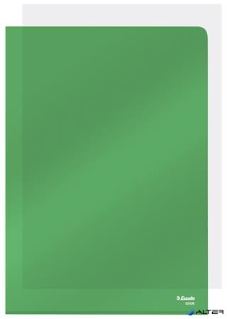 Genotherm, "L", A4, 150 mikron, víztiszta felület, ESSELTE "Luxus", zöld